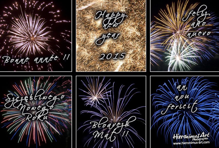 Bonne année 2015 par Hieronimus Art Photographe Quimperlé